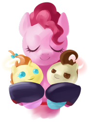 Size: 600x800 | Tagged: safe, artist:stupjam, character:pinkie pie, character:pound cake, character:pumpkin cake, crossover, team fortress 2