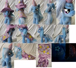 Size: 5000x4459 | Tagged: safe, artist:rens-twin, character:trixie, species:pony, absurd resolution, glow-in-the-dark, irl, photo, plushie, solo