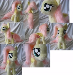Size: 6654x6861 | Tagged: safe, artist:rens-twin, character:fluttershy, species:pony, absurd resolution, irl, photo, plushie, solo
