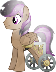 Size: 5000x6332 | Tagged: safe, artist:meteor-spark, character:stellar eclipse, episode:trade ya, g4, my little pony: friendship is magic, .svg available, absurd resolution, crystallized, cute, handicapped, male, simple background, smiling, solo, sparkles, transparent background, vector
