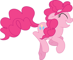 Size: 1280x1049 | Tagged: safe, artist:quasdar, character:pinkie pie, species:earth pony, species:pony, female, mare, simple background, smiling, solo, transparent background