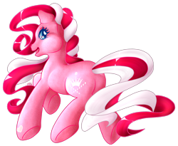 Size: 1414x1160 | Tagged: safe, artist:prettywitchdoremi, g3, g3betes, looking at you, plot, princess peppermint