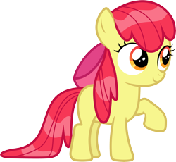 Size: 5000x4591 | Tagged: safe, artist:kishmond, character:apple bloom, episode:leap of faith, g4, my little pony: friendship is magic, .ai available, absurd resolution, adorabloom, cute, female, simple background, solo, transparent background, vector, wet, wet mane