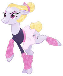 Size: 1500x1800 | Tagged: safe, artist:orcakisses, character:hoofer steps, episode:on your marks, g4, my little pony: friendship is magic, clothing, leg warmers, simple background, skirt, solo, transparent background, vector