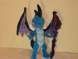 Size: 4000x3000 | Tagged: safe, artist:masha05, character:princess ember, species:dragon, episode:gauntlet of fire, g4, my little pony: friendship is magic, bloodstone scepter, dragon lord ember, irl, photo, plushie, solo