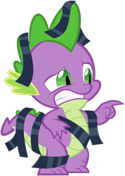 Size: 3565x5001 | Tagged: safe, artist:flutterguy317, character:spike, episode:hurricane fluttershy, g4, my little pony: friendship is magic, absurd resolution, film, film reel, male, simple background, solo, transparent background, vector