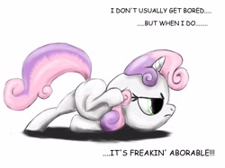 Size: 4260x3178 | Tagged: safe, artist:europamaxima, character:sweetie belle, scootie belle