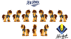 Size: 8125x4500 | Tagged: safe, artist:penspark, oc, oc only, oc:penspark, ponysona, species:pony, absurd resolution, male, original character do not steal, stallion