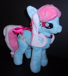 Size: 2622x2916 | Tagged: safe, artist:sophillia, character:minty, g3, female, g3 to g4, generation leap, irl, photo, plushie, solo