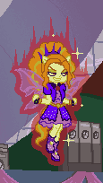 Size: 115x204 | Tagged: safe, artist:enyoiyourself, character:adagio dazzle, my little pony:equestria girls, animated, aura, battle aura, female, fin wings, gif, jewelry, pendant, ponied up, solo, sprite