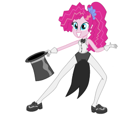 Size: 667x662 | Tagged: safe, artist:trixiesparkle63, character:pinkie pie, episode:all's fair in love & friendship games, equestria girls:friendship games, g4, my little pony: equestria girls, my little pony:equestria girls, alternate hairstyle, female, solo, vector