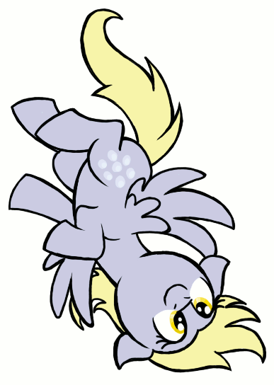 Size: 387x544 | Tagged: safe, artist:darlimondoll, edit, character:derpy hooves, species:pegasus, species:pony, animated, female, mare, simple background, solo, white background