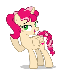 Size: 2800x2800 | Tagged: safe, artist:oblivionfall, oc, oc only, oc:lalalexxi, species:alicorn, species:pony, derpibooru community collaboration, 2017 community collab, alicorn oc, ask, cute, cutie mark, flirty, simple background, solo, transparent background, tumblr, vector, voice actor