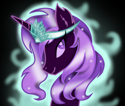 Size: 770x656 | Tagged: safe, artist:purpleloverpony, character:amethyst star, character:sparkler, female, nightmarified, solo