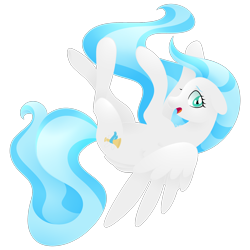 Size: 2000x2000 | Tagged: safe, artist:orcakisses, oc, oc only, oc:fanfair falls, species:pegasus, species:pony, falling, female, mare, simple background, solo, transparent background