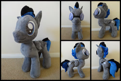 Size: 2500x1667 | Tagged: safe, artist:lumenglace, oc, oc only, oc:knight smile, species:pony, irl, photo, plushie
