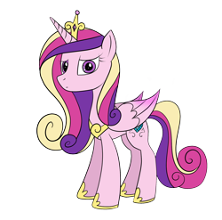 Size: 1564x1544 | Tagged: safe, artist:php47, character:princess cadance, species:alicorn, species:pony, cadance is not amused, female, judging you, looking at you, simple background, solo, transparent background