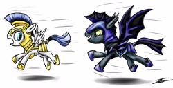 Size: 3717x1910 | Tagged: safe, artist:europamaxima, species:pony, colt, male, night guard, royal guard
