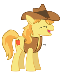 Size: 10000x11302 | Tagged: safe, artist:gratlofatic, character:braeburn, species:pony, absurd resolution, male, simple background, solo, transparent background, vector