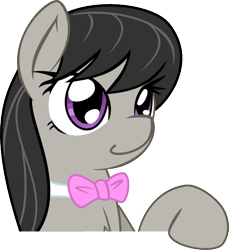 Size: 569x621 | Tagged: safe, artist:haetran, artist:reiduran, character:octavia melody, species:earth pony, species:pony, bust, cute, female, mare, portrait, reaction image, simple background, solo, transparent background, vector