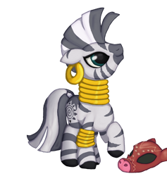 Size: 900x950 | Tagged: safe, artist:swasfews, character:zecora, female, solo