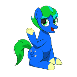 Size: 1000x1000 | Tagged: safe, artist:asajiopie01, oc, oc only, species:earth pony, species:pony, 2018 community collab, derpibooru community collaboration, colored hooves, simple background, sitting, solo, transparent background, underhoof