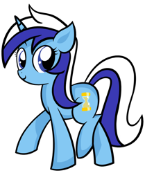 Size: 3904x4664 | Tagged: safe, artist:reconprobe, character:minuette, species:pony, species:unicorn, female, mare, raised hoof, raised leg, simple background, smiling, solo, transparent background, walking