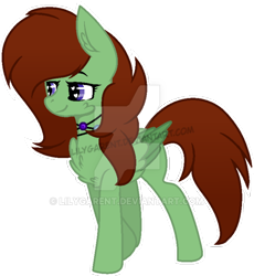 Size: 600x653 | Tagged: safe, artist:lilygarent, oc, oc:lavender stone, species:pegasus, species:pony, chest fluff, female, mare, simple background, solo, transparent background, watermark