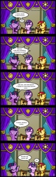 Size: 1654x5166 | Tagged: safe, artist:mangameister, edit, character:starlight glimmer, character:sunset shimmer, character:twilight sparkle, character:twilight sparkle (alicorn), species:alicorn, species:pony, comic, counterparts, cyrillic, puppet, russian, translation, twilight's counterparts