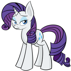 Size: 2754x2760 | Tagged: safe, artist:reconprobe, character:rarity, species:pony, female, mare, simple background, solo, transparent background