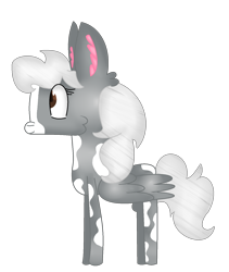 Size: 1412x1676 | Tagged: safe, artist:mlpfan2017, oc, oc only, oc:thundercloud, species:pegasus, species:pony, folded wings, simple background, smiling, solo, transparent background