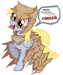 Size: 1115x1330 | Tagged: safe, artist:nabbiekitty, artist:pkelton, character:derpy hooves, species:pegasus, species:pony, bagmare, batman, costume, dialogue, female, mare, mask, simple background, superhero, transparent background