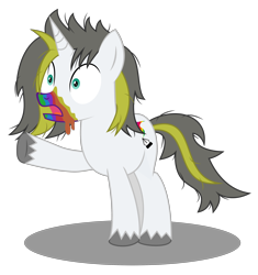 Size: 2688x2856 | Tagged: safe, artist:up-world, oc, oc only, oc:up-world, species:pony, cookie zombie, simple background, solo, transparent background