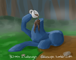 Size: 1280x1012 | Tagged: safe, artist:gaiascope, 30 minute art challenge, coffee, headless, headless horse, the headless horse (character)