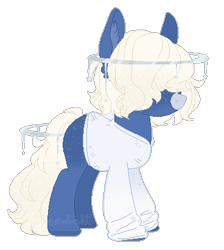 Size: 368x411 | Tagged: safe, artist:m-00nlight, oc, species:earth pony, species:pony, clothing, halo, male, shirt, simple background, solo, stallion, transparent background