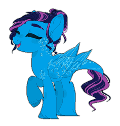 Size: 370x390 | Tagged: safe, artist:m-00nlight, oc, oc:ice wing, species:pegasus, species:pony, female, mare, simple background, solo, transparent background