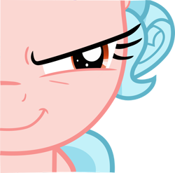 Size: 1024x1012 | Tagged: safe, artist:crystalmagic6, character:cozy glow, species:pony, episode:school raze, g4, my little pony: friendship is magic, season 8, spoiler:s08, cozy, evil, evil grin, grin, half face, pure concentrated unfiltered evil of the utmost potency, smiling