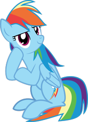 Size: 929x1284 | Tagged: safe, artist:crystalmagic6, character:rainbow dash, species:pegasus, species:pony, equestria girls:spring breakdown, g4, my little pony: equestria girls, my little pony:equestria girls, angry eyes, female, mare, simple background, sitting, smiling, solo, transparent, transparent background, vector