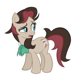 Size: 1024x1024 | Tagged: safe, artist:herfaithfulstudent, oc, oc only, oc:corellia, parent:doctor whooves, parent:roseluck, parents:doctorrose, species:earth pony, species:pony, bow tie, next generation, offspring, simple background, solo, vector