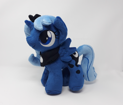 Size: 1500x1285 | Tagged: safe, artist:hipsterowlet, character:princess luna, species:pony, female, filly, irl, photo, plushie, solo, woona, younger