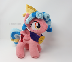 Size: 1500x1285 | Tagged: safe, artist:hipsterowlet, character:cozy glow, species:pony, episode:school raze, g4, my little pony: friendship is magic, irl, photo, plushie