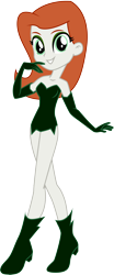 Size: 2050x4937 | Tagged: safe, artist:cookiechans2, artist:lhenao, base used, my little pony:equestria girls, barely eqg related, crossover, dc comics, equestria girls-ified, poison ivy, simple background, transparent background