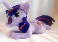 Size: 873x624 | Tagged: safe, artist:sophillia, character:twilight sparkle, irl, photo, plushie, solo