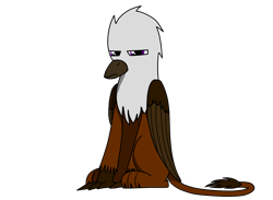Size: 2160x1582 | Tagged: safe, artist:somber, oc, oc only, oc:kasimir longtalons, species:griffon, fallout equestria, colored, fallout equestria: longtalons, flat colors, solo