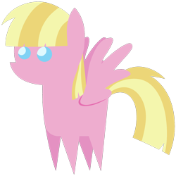 Size: 1280x1280 | Tagged: safe, artist:smile, character:meadow flower, female, pointy ponies, solo
