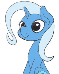 Size: 640x809 | Tagged: safe, alternate version, artist:ewoudcponies, character:trixie, species:pony, species:unicorn, colored, female, solo