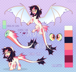 Size: 4200x4000 | Tagged: safe, artist:keyrijgg, oc, species:dracony, species:dragon, species:pony, adoptable, art, auction, hybrid, reference, simple background, watermark