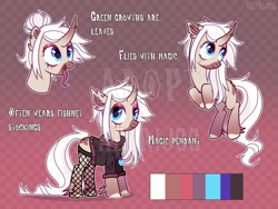 Size: 4000x3000 | Tagged: safe, artist:keyrijgg, oc, species:pony, species:unicorn, adoptable, auction, reference, simple background, watermark