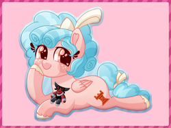 Size: 2000x1500 | Tagged: safe, artist:fannytastical, character:cozy glow, character:lord tirek, species:pegasus, species:pony, cozybetes, cute, female, filly, foal, heart eyes, merchandise, plushie, preorder, prone, smiling, solo, wingding eyes