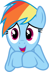 Size: 5544x8000 | Tagged: safe, artist:kishmond, character:rainbow dash, species:pegasus, species:pony, episode:daring don't, g4, my little pony: friendship is magic, .ai available, absurd resolution, female, mare, open mouth, solo, vector